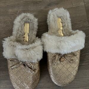 Michael Kors Gold Women's Slippers